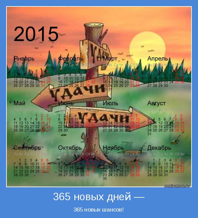 365 новых шансов!