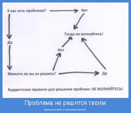 переживанием и пережёвыванием.